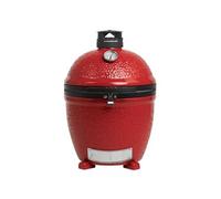 Kamado Joe® Classic Joe™ II Barbecue à charbon de bois autonome de 45,7 cm en rouge avec étagères latérales, pince à barbecue et outil pour cendres, 18 inch