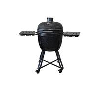 Barbecook Barbecue Kamado Kamal 2.0 Griller, Fumer, Cuire à la Vapeur, rôti, Extra Large Mat, 138x84x123cm, Noir