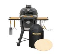Barbecue Kamado Monolith Two.66 + Chariot + Housse + Pierre Pizza