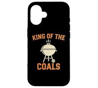 Barbecue King of The Coals Grilling Master Coque pour iPhone 16