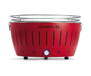 Barbecue - LotusGrill - NOUVEAU MODÈLE 2019 - XL ROUGE - Alimentation USB - Piles incluses