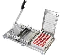 Barbecue Machine à Brochettes à Viande 10 Trous, Machine à Brochettes De Viande en Acier Inoxydable, Kit de Fabrication de Grill, Facile à Utiliser, pour Cuisine Barbecue Boutique Pique-nique