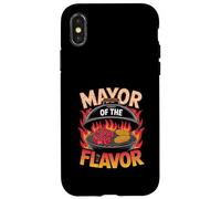 Barbecue Mayor of The Flavor Coque pour iPhone X/XS