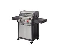 Barbecue Enders - Barbecue Monroe Pro X3S Turbo - 3 brûleurs dont 1 Turbo Zone - 2 tablettes - Couvercle avec fenêtre - 11,2 kW