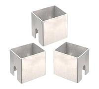 Barbecue Pan Seal en acier inoxydable - Distance pour baril de feu 3 x Set | Lave-vaisselle : accessoires de joint de gril résistant | Pièces de rechange de barbecue résistantes à la chaleur