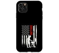 Barbecue Patriotique USA Vieilli Drapeau américain Coque pour iPhone 11 Pro Max