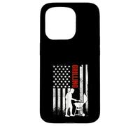 Barbecue Patriotique USA Vieilli Drapeau américain Coque pour iPhone 15 Pro