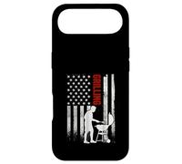 Barbecue Patriotique USA Vieilli Drapeau américain Coque pour iPhone Air