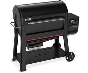 Barbecue pellet WEBER Searwood XL 600, sur chariot, de 80 à 315°, surface de cuisson 91 x 45 cm, thermostat digital