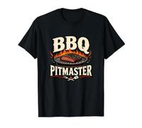 Barbecue Pitmaster Fumoir Brisket Barbecue T-Shirt Graphique avec Valeur, Homme, Noir, L