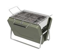 Barbecue Portable au Charbon de Bois, Compact et Pliable, idéal pour Le Camping, Les Pique-niques et Les fêtes dans Le Jardin. Mini Barbecue de Table, Facile à Utiliser et léger.