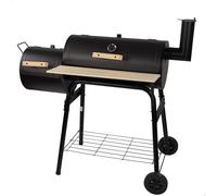 Barbecue portable au charbon de bois et fumoir Aktive