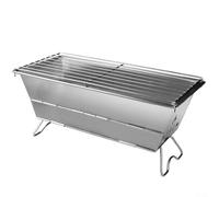 Barbecue portable pliable pour feux de camp, hayon et rassemblements en plein air