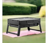 Grille-viande GENERIQUE Barbecue de table pliant - Grill au charbon de bois