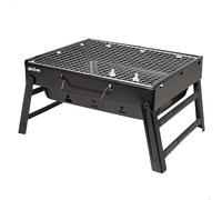 Barbecue portable pliant rectangulaire noir 40x28x20 cm Aktive
