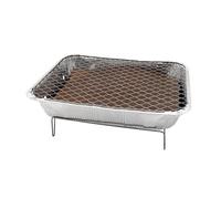Barbecue portable - TRESICE FRANCE - 32 cm - Léger - Jetable - Pour 2 à 4 personnes