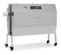 Sauenland Pro XL barbecue à cochon de lait rôtissoire 15 W 4 roulettes inox