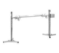 Barbecue pour cochon - Klarstein Sauenland Survivor - Broche pour cochon de lait - Moteur 12W - Rôtissoire - Hauteur réglable - Acier inoxydable Inox G
