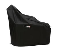 Barbecue professionnel Taino - XXL - 90-110 kg - Individuel ou en kit - Avecaccessoires - Au charbon - En acier inoxydable de 3,5 mm Abdeckhaube Noir