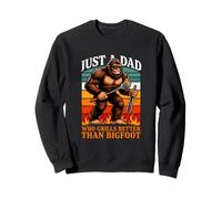 Barbecue rétro Just A Dad Who Grills Better Than Sasquatch Sweatshirt