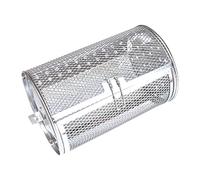 Barbecue Roaster Tambour - Panier Tumble rotatif, cage en acier inoxydable à 360 ° | Large gamme d'utilisations pour noix de café en grains de café BBQ Snacks, tambour en maille ronde pour griller les