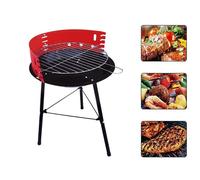 Barbecue Rond À Charbon 33CM Avec Grille Réglable Trois Positions BBQ