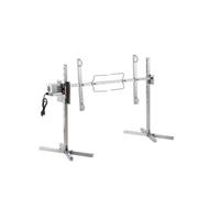 Barbecue Rôtissoire Kit de Rôtisserie Electrique en Inox 116 cm 60 kg