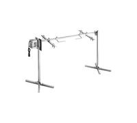 Barbecue Rôtissoire Tournebroche Electrique Moteur 38W Capacité 60kg pour Agneau