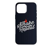 Barbecue Rub Smoke Eat Repeat Funny pour Hommes et Femmes Coque pour iPhone 16 Pro Max