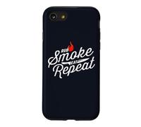 Barbecue Rub Smoke Eat Repeat Funny pour Hommes et Femmes Coque pour iPhone SE (2020) / 7/8