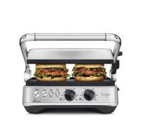 Sage - The BBQ & Press Grill - Panini, Burger et Steak Parfaits en une Seule Touche - Acier Inoxydable Brossé