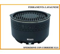 Barbecue Sandri Jardin Sans Fumée Ø 31 Cm SG31G Fonte Portable USB Batterie