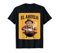 Barbecue Vintage Amusant El Abuelo pour Grand-père T-Shirt