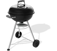 Barbecue Weber Compact Kettle à charbon trépied avec roulettes conception résistante à la chaleur