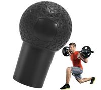 Barbell Attachment for Squats - Heavy Duty Barbell Attachment Equipment | 360 Rotation Workout Equipment Natural Rubber for Deadlifts, Squats & Arm Presses