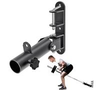 Barbell Attachments | Wall Mounted Barbell Rack | Squat Rack Base | T-Bar Row Attachment, Home Gym Fitness Equipment, Wall Barbell Gym Equipment, Squat Attachment for Home Gym Gym