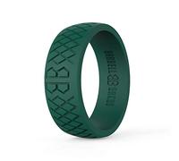 Barbell Bands Bague en silicone pour homme | Alliance en caoutchouc de haute qualité | Parfait pour le travail tactique, l'haltérophilie, le mode de vie actif, 14, Silicone de qualité médicale
