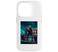 Barbell Monkey Banc de Squat soulevé de Terre Coque pour iPhone 14 Pro