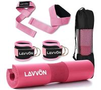 Barbell Squat Pad - Mousse Barre Musculation avec Attache, Hip Thrust Pad
