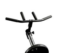 Barbell Training Handle for Rows - Secure Bolt Locking Anti-Skid Grip, Durable Steel Ergonomic Pulling Attachment Enhancing Upper Body Strength Back Arm Shoulder Core Engagement | Fitness Gym Exercise