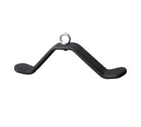 Barbell triceps - Barres de traction en acier - 2 kg Tricep V Bar - Attachement des câbles antidérapants - Utiliser pour le gymnase à domicile, le traction LAT, la boucle de bicep