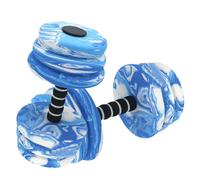 Barbell Weight Set - Waterproof Foam Pool Exercise Equipment, 2 Pieces Colorful Aquatic Fitness Gear, Durable Swimming Workout Accessories, Lightweight Resistance Training Tools | Exercise