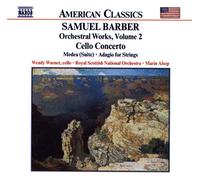 Barber – Adagio pour cordes, op. 11 · Concerto pour violoncelle, op. 22 · Medea, op. 23 – CD – NAXOS