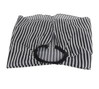 Barber Cape Stripe Hairdressing Hair Styling Tissing Wrap Haircut Pro Salon Tool pour adulte