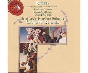 Barber / Concertos Pour Violoncelle et Orchestre Op. 14 et Op. 22 - Capricorn Concerto Op. 21