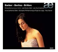 Barber – Knoxville, Berlioz : Nuits d'été, Britten : Les Illuminations – Import