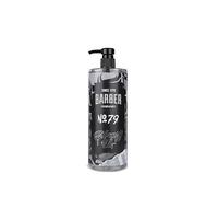 BARBER MARMARA Gel à raser pour homme No.79 - Gel à raser transparent pour homme - 1000 ml - Rasage précis des contours de la barbe - Ne mousse pas - Rafraîchit la peau - Avec distributeur de pompe