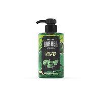 Barber Marmara Gel de Rasage No. 78 pour Hommes Transparent Sans Mousse avec Pompe, Qualité Professionnelle Turque, 500ml, Idéal pour Contours de Barbe et Rasage Précis.