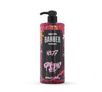 Barber Marmara No.77 Transparent Non-Foaming Shave Gel with Pump 1L | Professional Turkish Barber Quality for Precision Shaving. Ideal for Beard Contours, Neckline and Close Shaves.