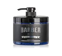 BARBER MARMARA Rasage Gel SILVER Hommes 1000ml Gel à raser Transparent Hommes Rasage Homme Non-Foaming Rasage précis des contours de barbe